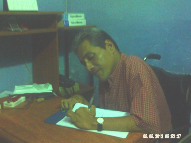 Carlos Alberto, principal responsable de la Sociedad Roosevelt.